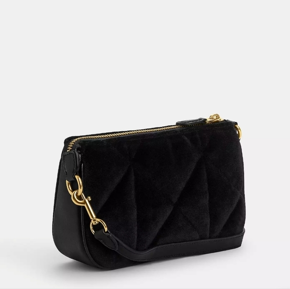 New! Nolita 19 in Velvet & Smooth Leather with Quilting - Picture 3 of 6